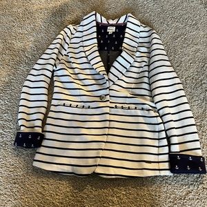 GUC Hatley Nautical Blazer Size Large